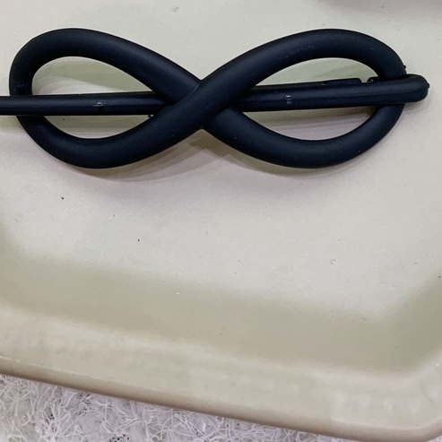 时尚气质百搭简约流行潮流第三名横棍领结扣夹刘海夹