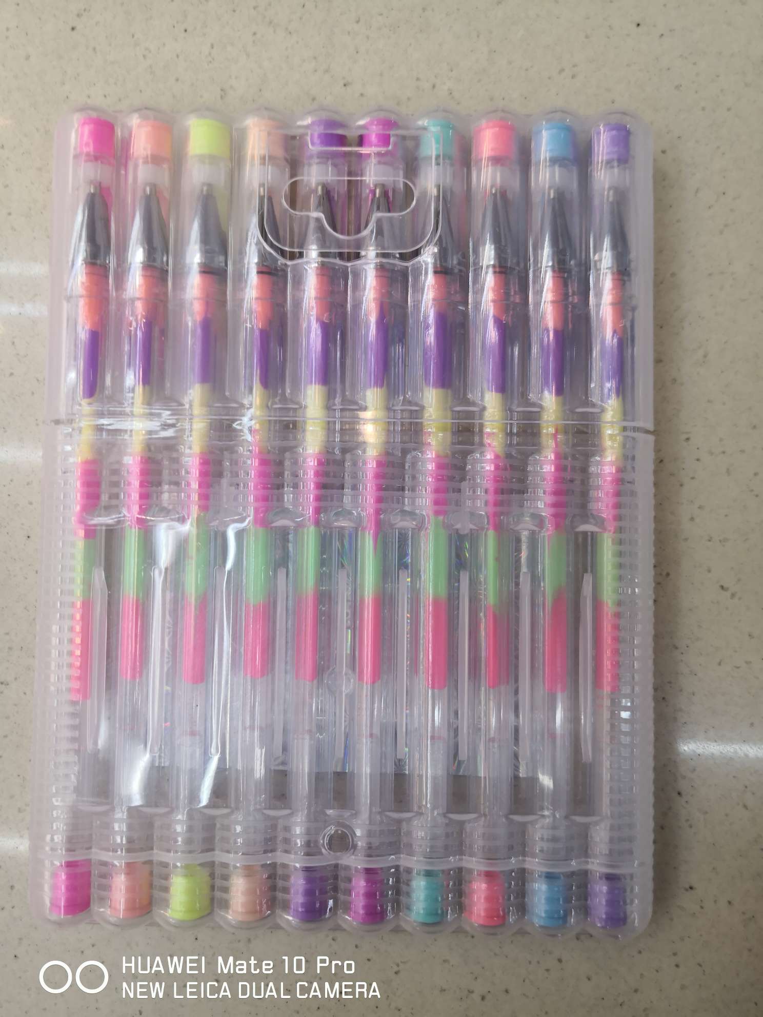 Yiwu Boyang Pen and Ink Supplies Store 100STV - 10-color Seven-color Highlighters Specification image