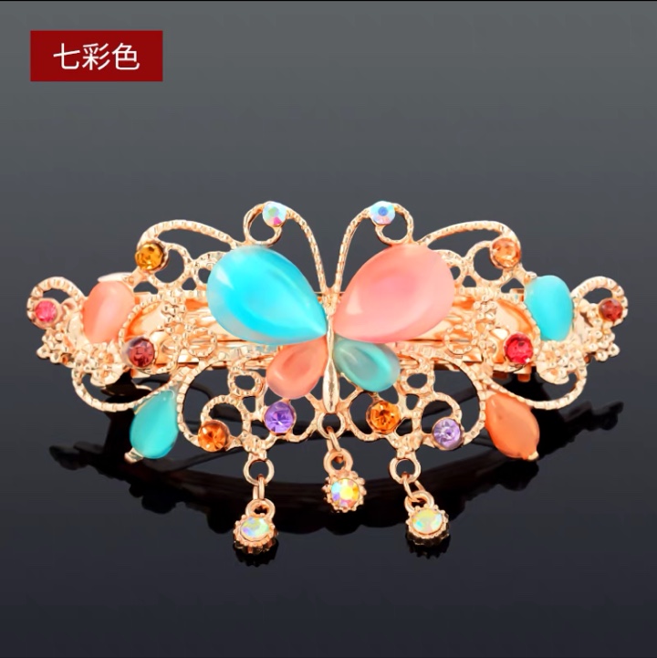 B69义乌国际商贸城A区二楼3405合金水晶头箍头装饰品