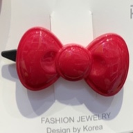 时尚气质百搭简约流行潮流第三名小领结扣夹刘海夹