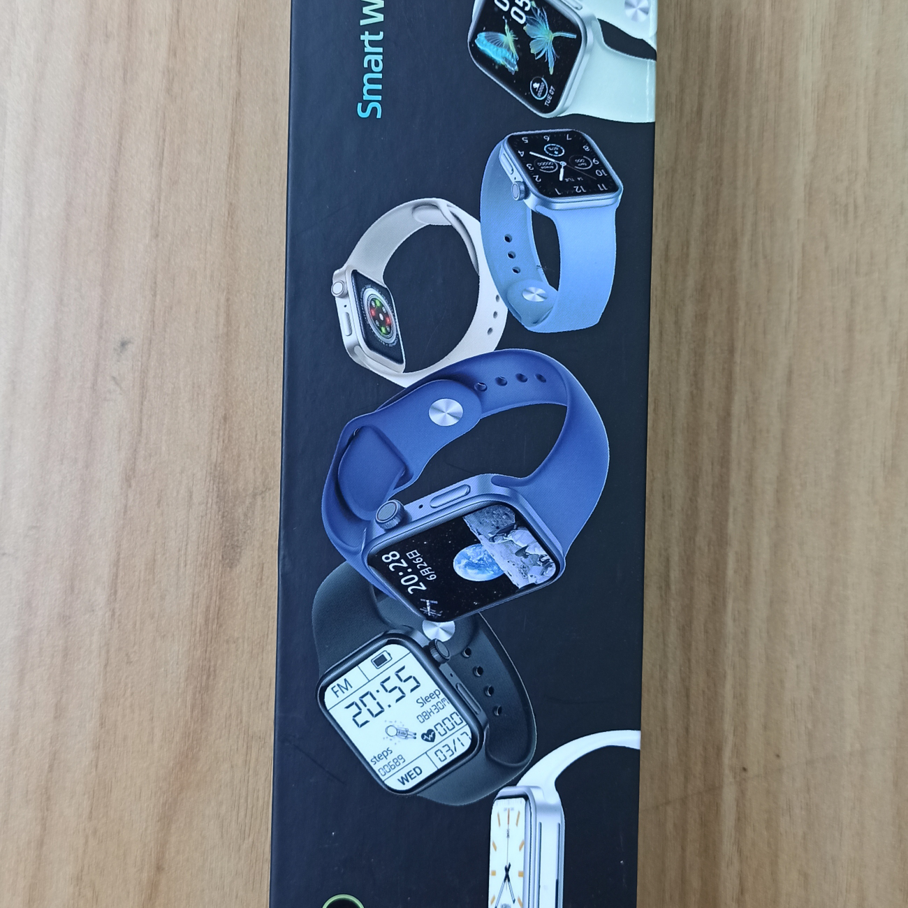 Smart watch HD full screen rotary encoding new 3D dial
