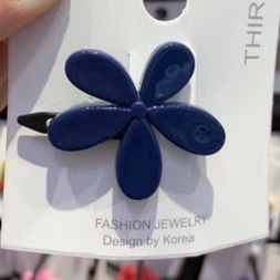 Fashion temperament everything simple fashion trend third flower buckle clip bangs clip thumbnail