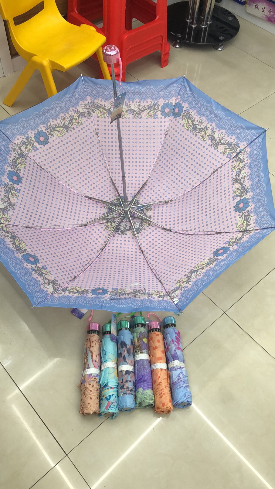 Touch The Flower Umbrella details Picture