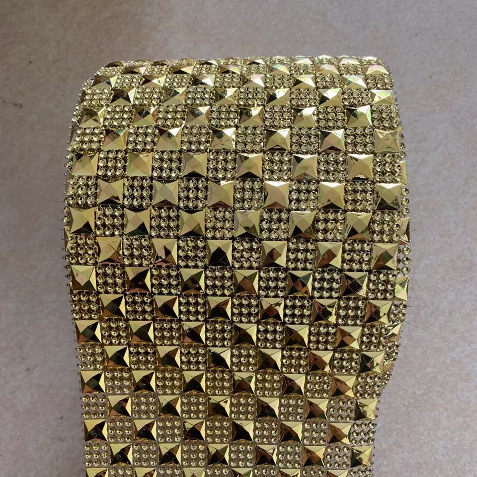 Plastic wire drill square electroplating plastic row drill jewelry crafts clothing accessories thumbnail
