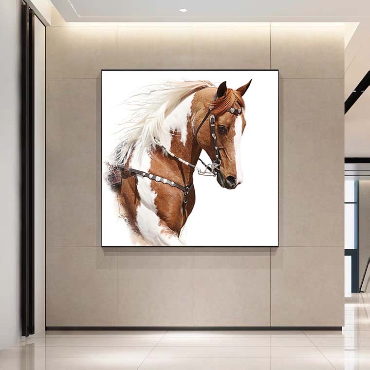 Living Room Triplet Oil Painting Sofa Background Painting Simple Style Abstract Type Tooling Application Scenario