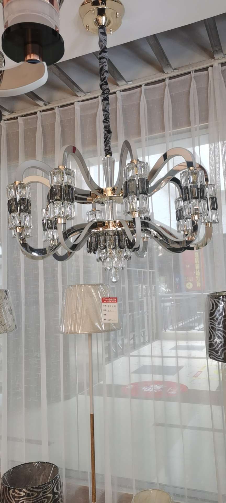 Moderno y ligero lujo crystal side luminiscente hotel Application Scenario