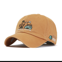 South Korea FLIPPER new baseball cap purchase duck cap men's and women's personality embroidery leisure big size hat 000