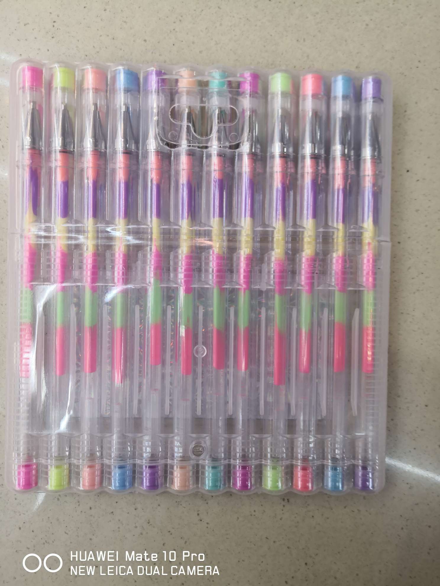 Yiwu Boyang Pen and Ink Supplies Store 100STV - 12-color Seven-color Highlighters Specification image