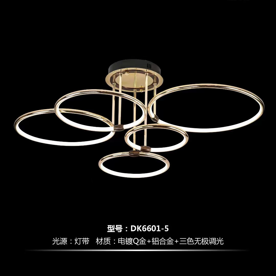 Modern, light luxury, minimalist, creative and personalized chandelier
