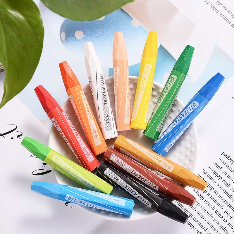 优质油画棒外贸英文36色可水洗环保儿童蜡笔绘画笔详情图3