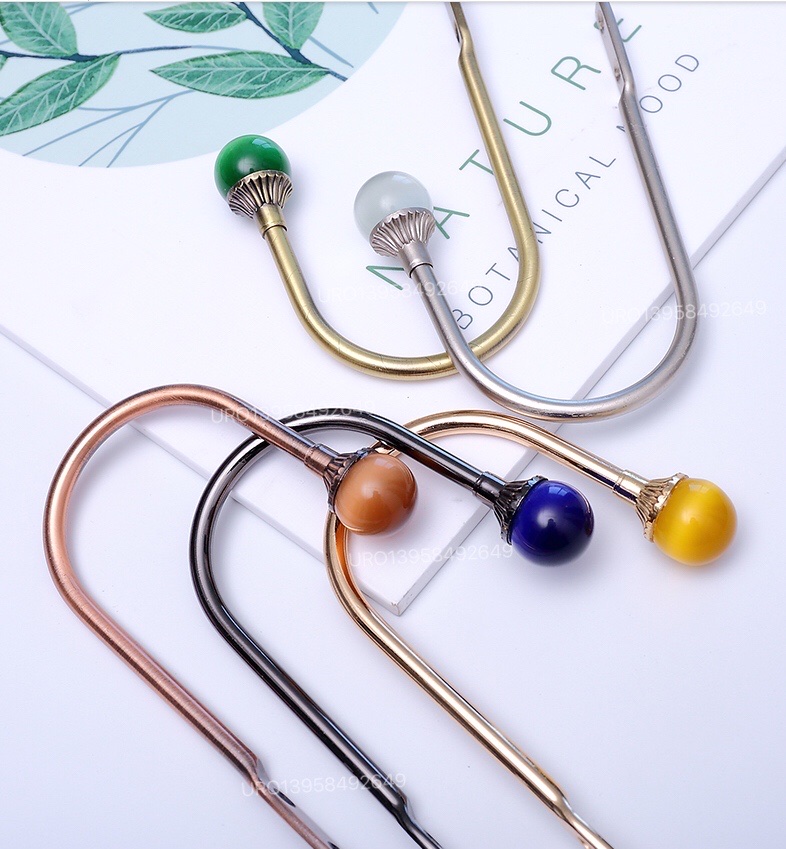 Crystal and  Pearl Curtain Tieback Hook Curtain 详情图7