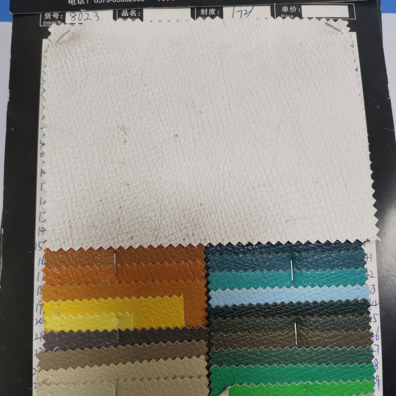 8023   72厂家直销热销新款 皮革大量现货高中低档箱包沙发鞋材面料