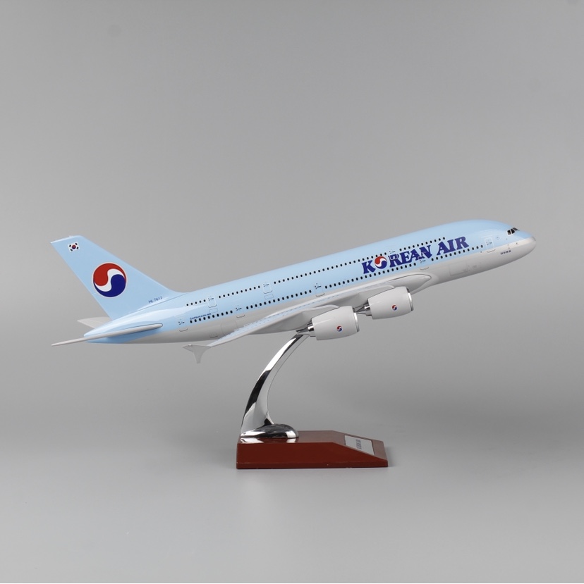 2-784:45cm仿真飞机模型：A380 KOREAN