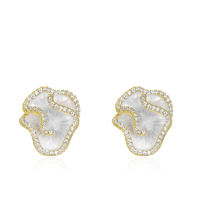 2021 Advanced light luxury line sense earrings slim best-selling niche earrings 14