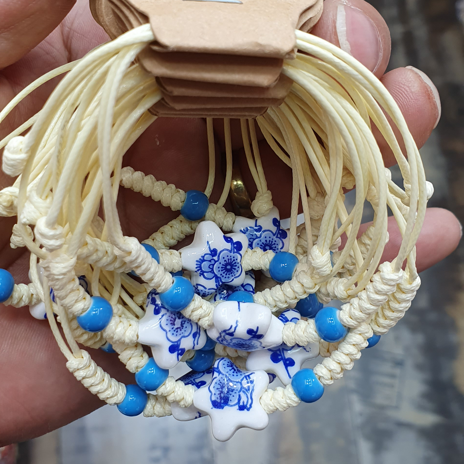 天然时尚（陶瓷）男女款手链护身简约古风纯手工 编织21