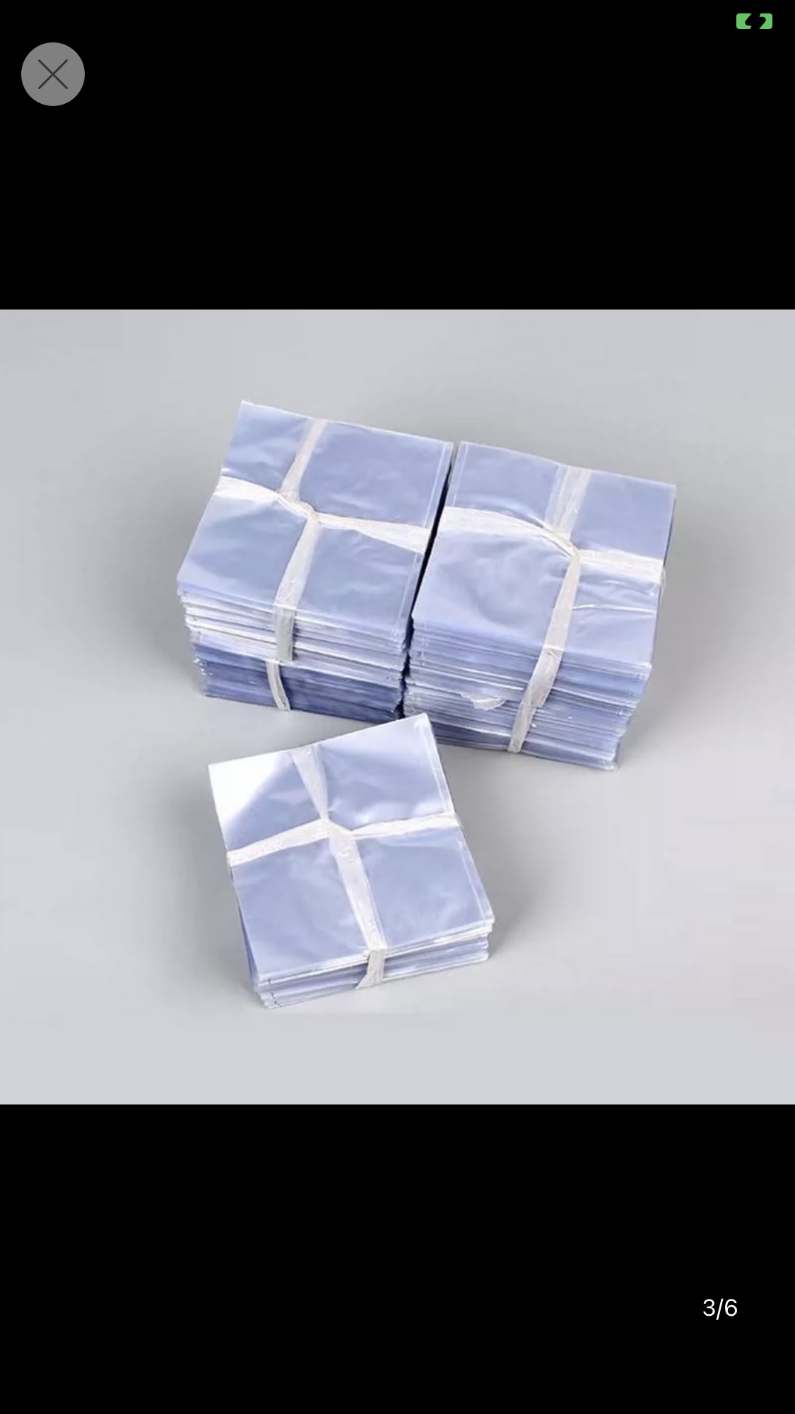 收缩膜白底实物图