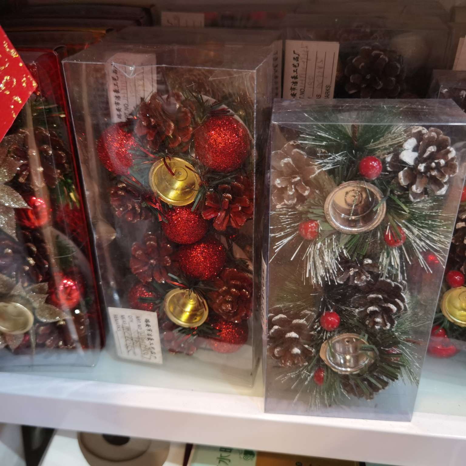 1312021 New Christmas Gifts, Christmas presents, Christmas decorations, Christmas candlestick ornaments detail image 2