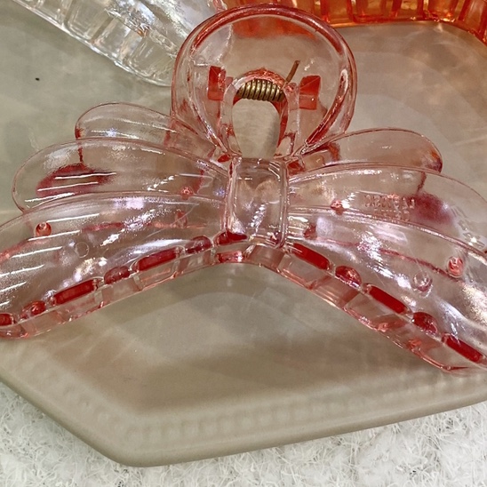 时尚气质百搭个性休闲潮流特大第三名踩不断透明抓夹图