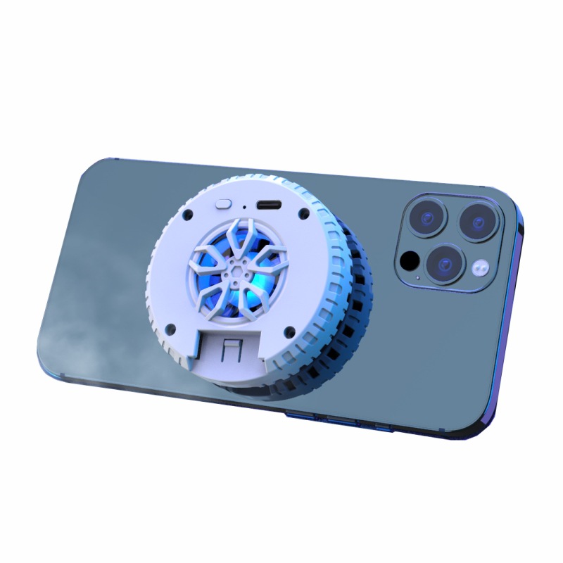 Wireless charger radiator Battery phone radiator fan freezing point cooling