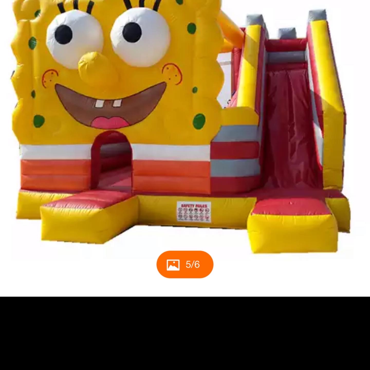 福斯特气模厂家直销充气玩具充气城堡淘气堡充气滑梯跳床喷水滑梯水池淘气堡大型游乐设施椰树滑梯白底实物图