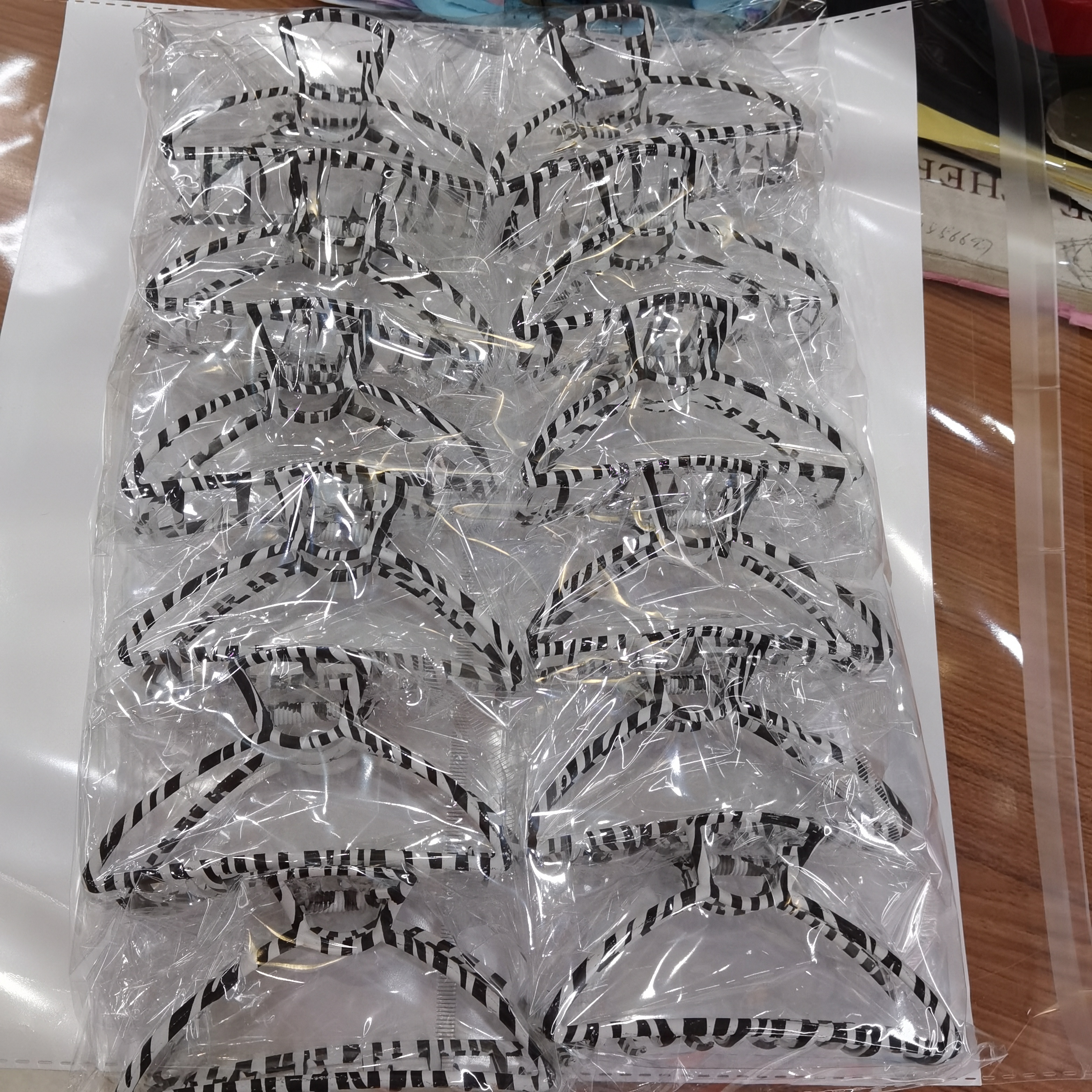 11 cm zebra-patterned alloy