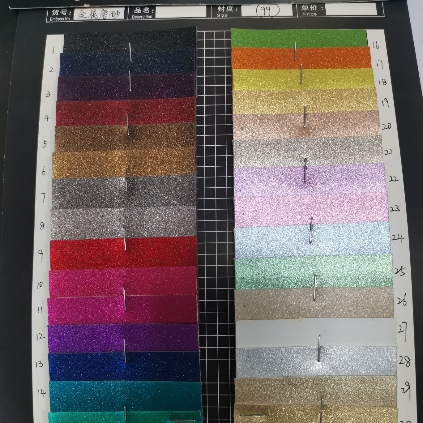 金属磨砂  99厂家直销热销新款 皮革大量现货高中低档箱包沙发鞋材面料