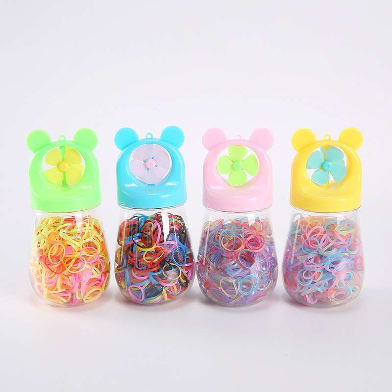 盖风车罐装皮筋