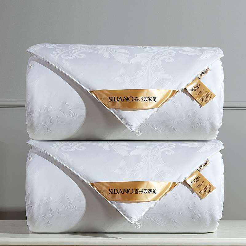 喜丹奴家纺夏季蚕丝被子母被二合一桑蚕丝春秋被被芯空调被夏国潮详情3