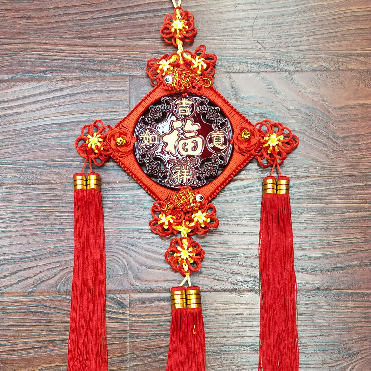 16 pieces of oil peach wood bring good luck and happiness