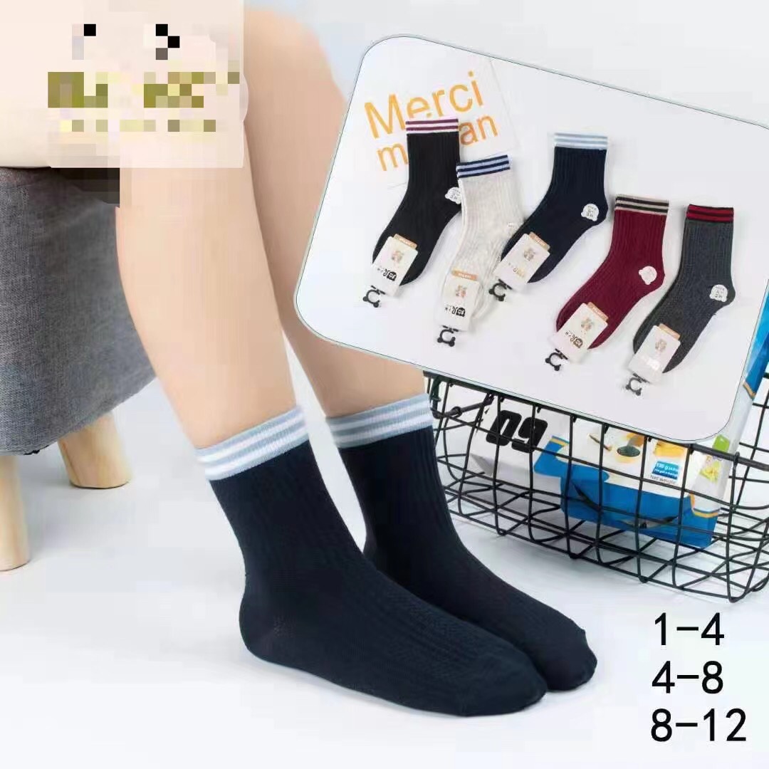 仿双针儿童袜一3