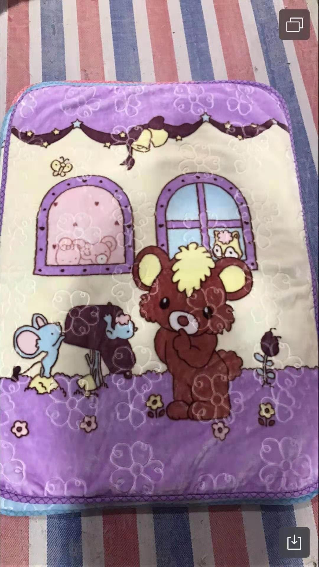 2021 Factory Direct Sales New Explosive Wholesale Double-Layer Children Cloud Blanket 100*140 Item Picture