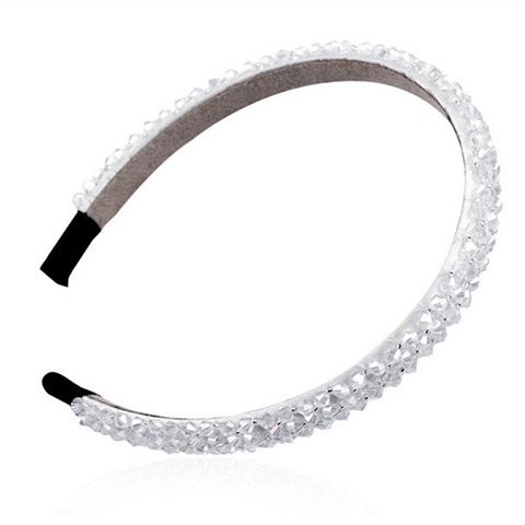 FLY1617 Korean Crystal Headband Face Wash Headband Adult Children Headband Cute fringe student hairpin Headband Female Headband