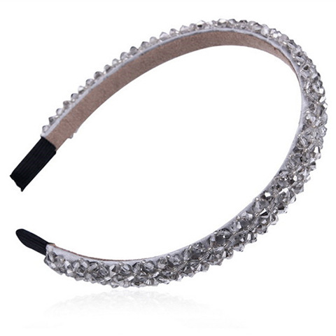 FLY1619 Korean crystal Headband Face Wash Headband Adult Child Headband Cute fringe student hairpin Headband Female Headband