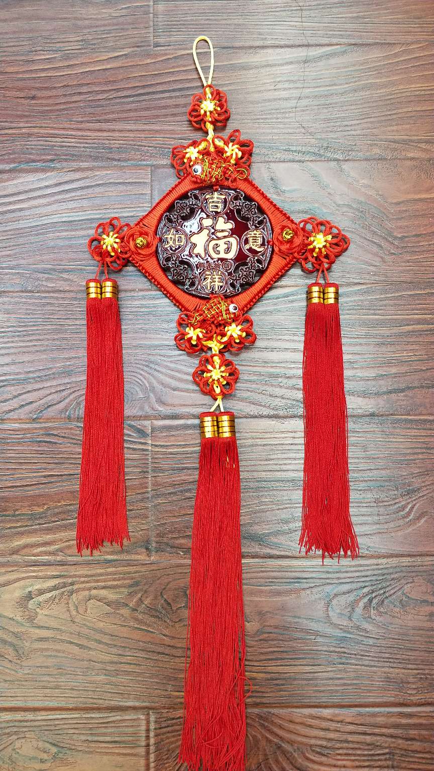 16 pieces of oil peach wood bring good luck and happiness detail image 1