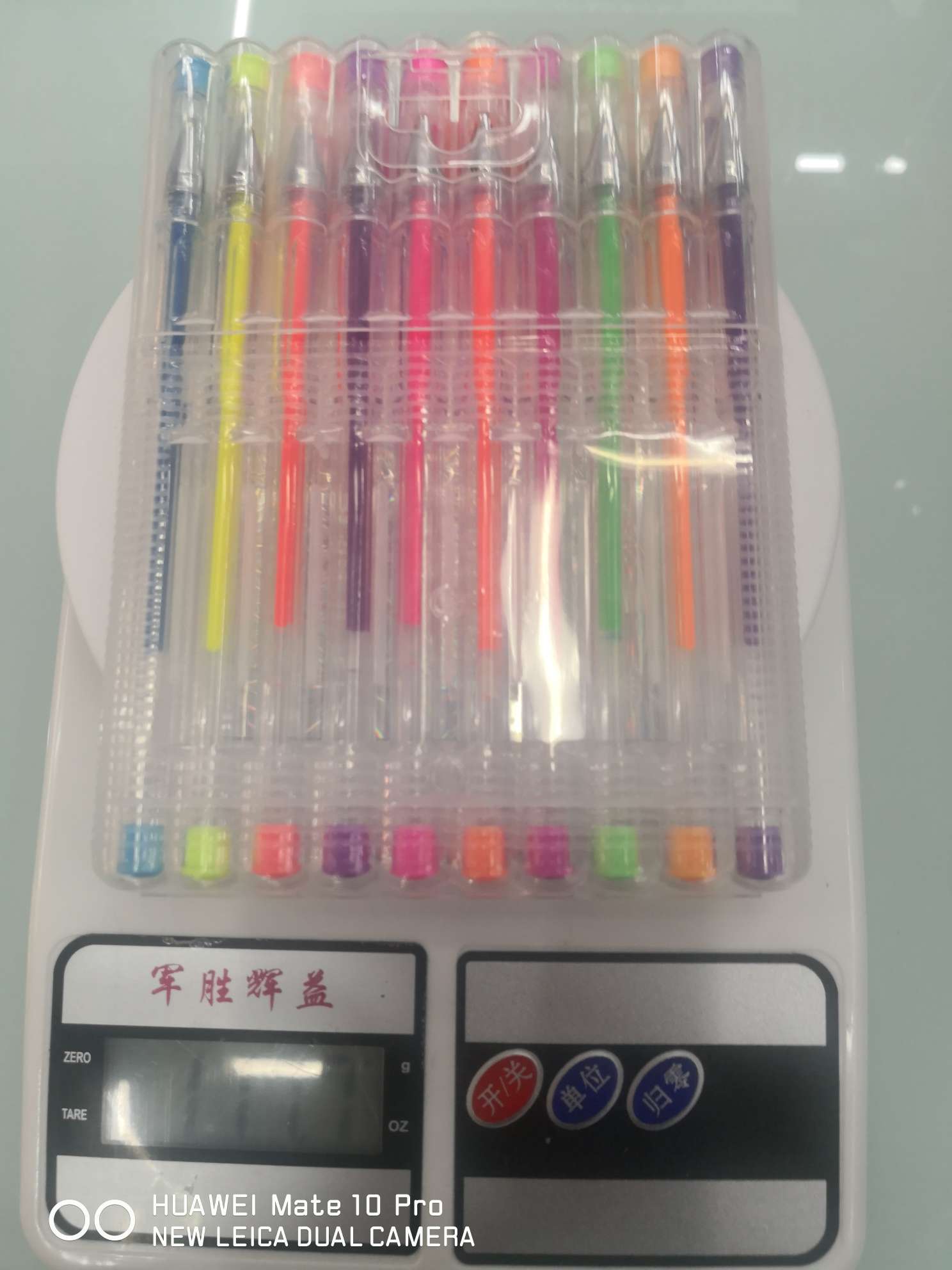 Yiwu Boyang Pen and Ink Supplies Store, 100STH - 10-color flip-top box packaged highlighters details Picture