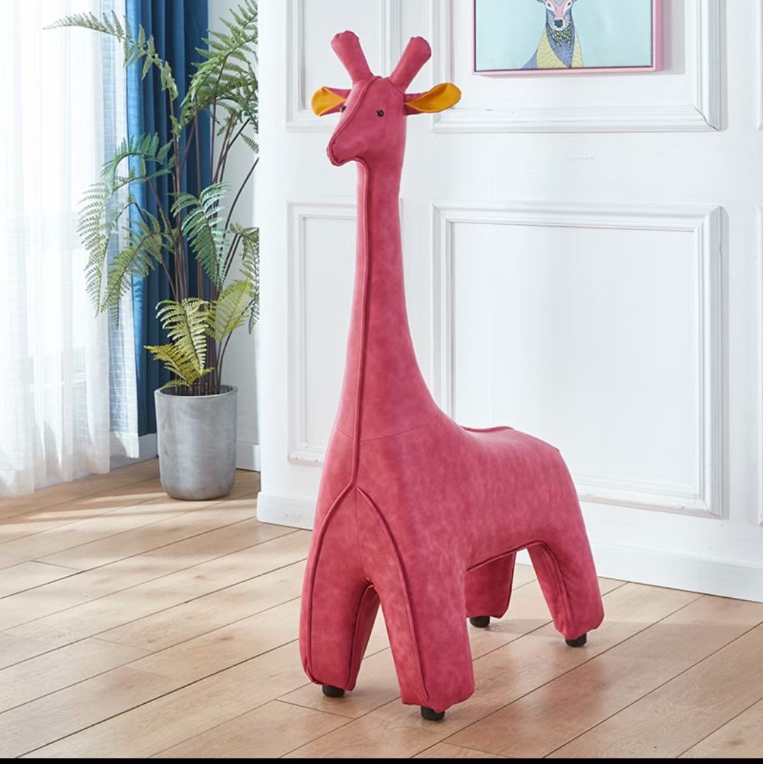 Home giraffe stool