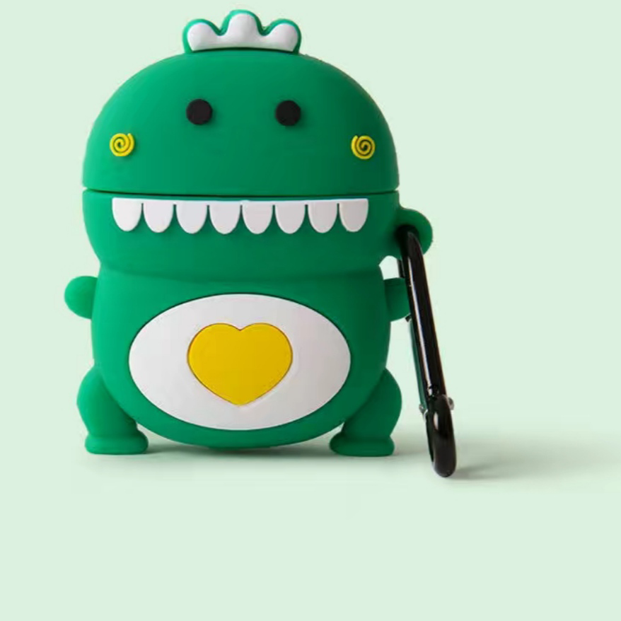 Fairy three-dimensional wonderful frog seed AirPods protective case Apple wireless Bluetooth headset case silicone case 3