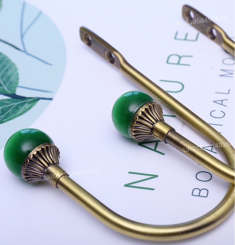 Crystal and  Pearl Curtain Tieback Hook Curtain 详情图5