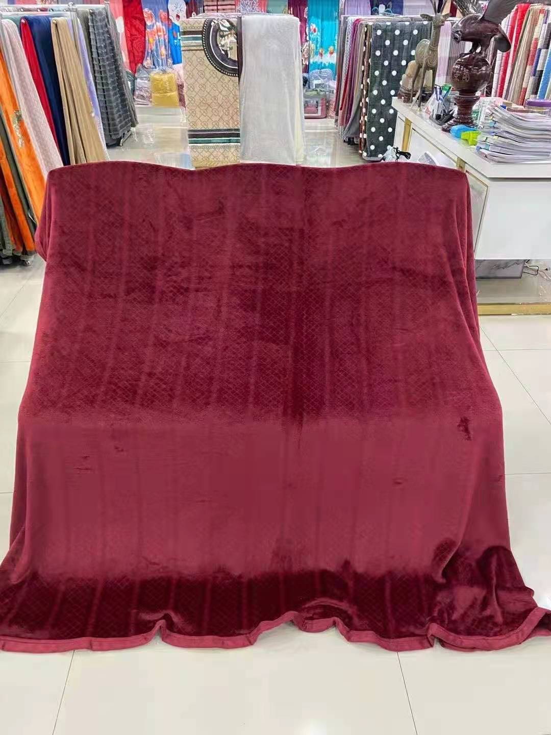 毛毯/床上用品/厂家直销白底实物图