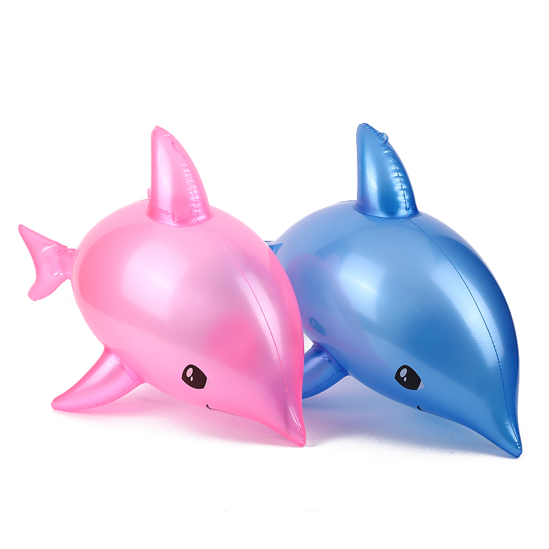 PVC充气海豚鱼玩具充气鱼奥优充气玩具1471-1图