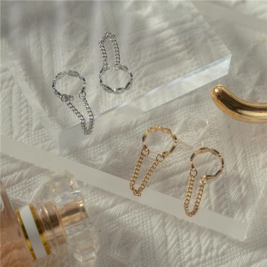 Net red fashion trend Baida high-grade simple temperament net red with the same ear clip