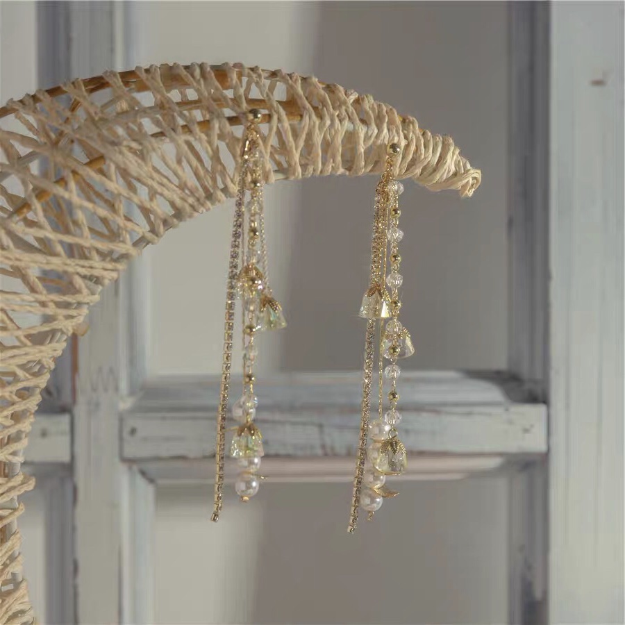 Court Lolita sweet maiden temperament elegant noble elegant earrings