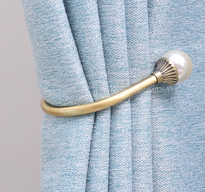 Crystal and  Pearl Curtain Tieback Hook Curtain 详情图2