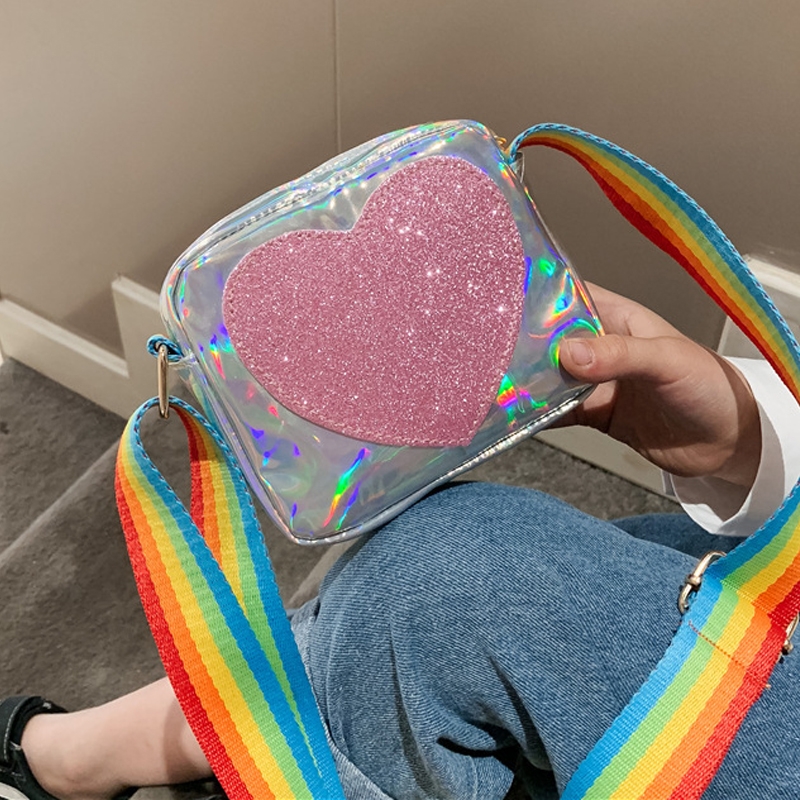 韩版新款儿童包包斜挎包小女孩可爱包女童时尚洋气公主包宝宝方包