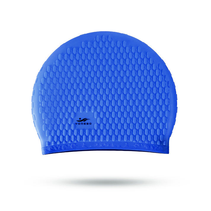 Yongbo genuine factory direct sales silicone swimming caps with customizable logos detail image 8