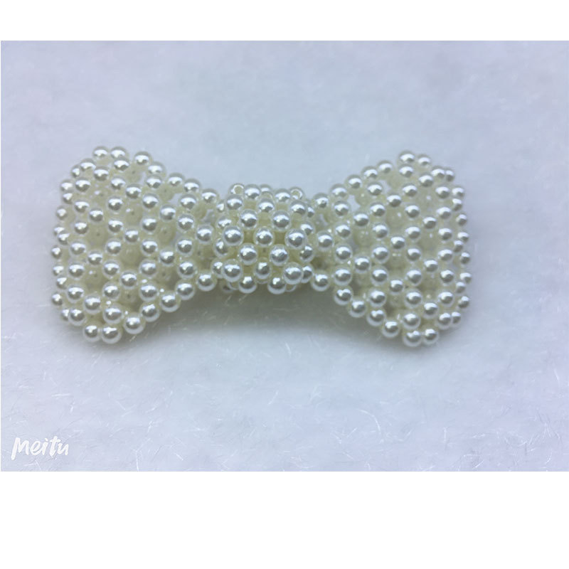 Pearl waist bag, double-layer bow, three-dimensional bow, double-layer headband, accessory, hair clip, clothing accessory Item Picture