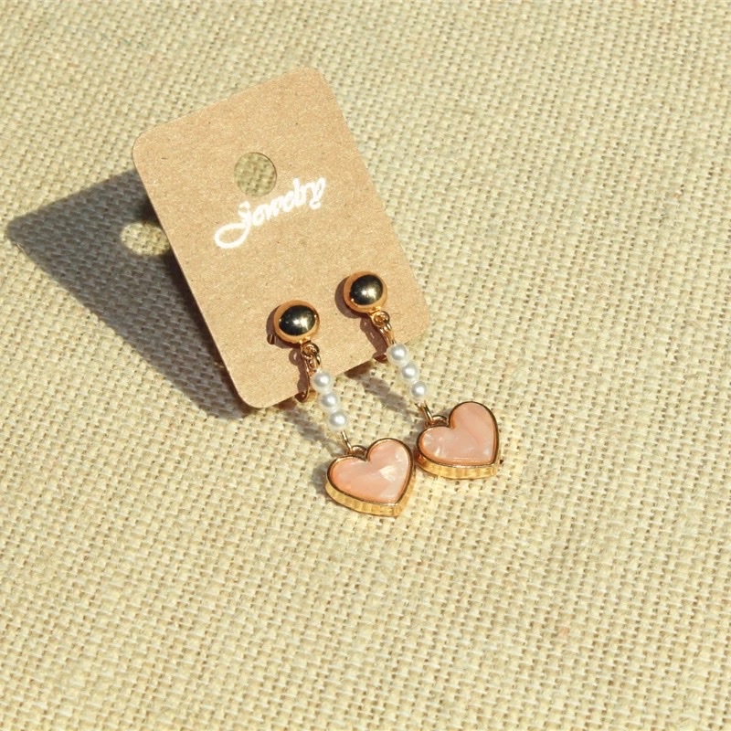 Long tassel earring clip style Korean feminine earrings and pendants without ear holes 1 detail image 4