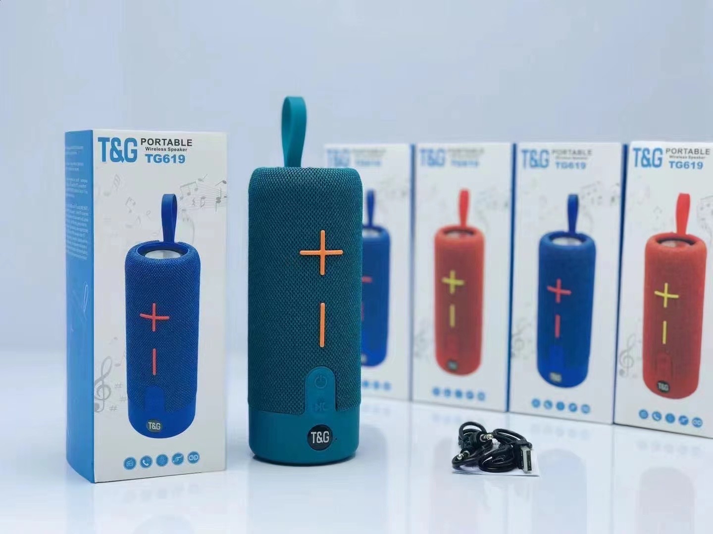 TG6191200Mah/5W*2/363G/50 PCS Features: Bluetooth 5.0/FM/USB/TF/AUX/TWS detail image 7