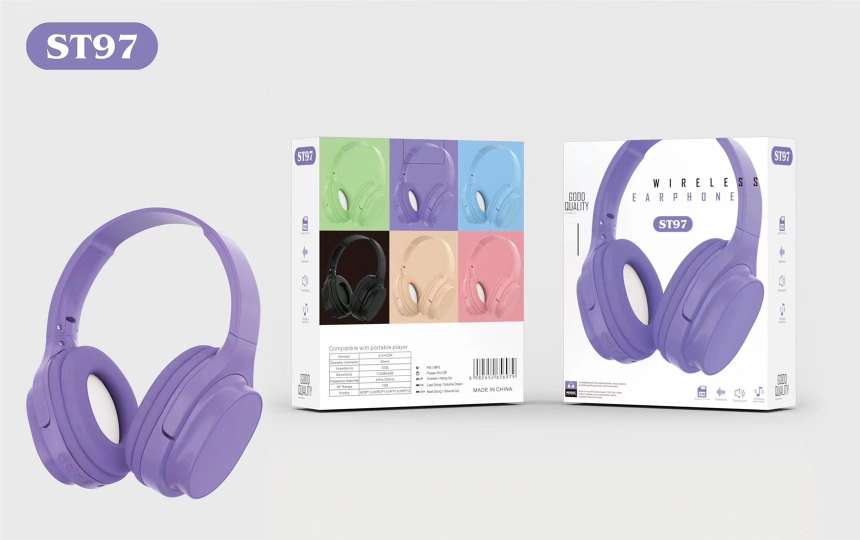 Guangdong Sogo headphones, ST97 over-ear wireless Bluetooth headphones Item Picture