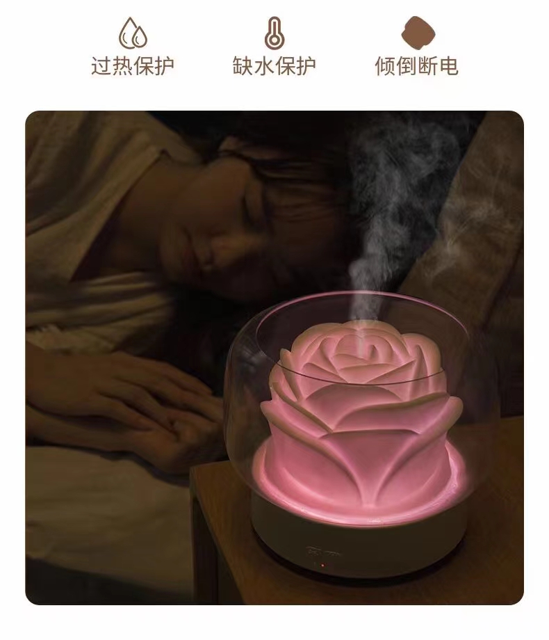 香薰机 源头工厂 带遥控七彩变光详情图10